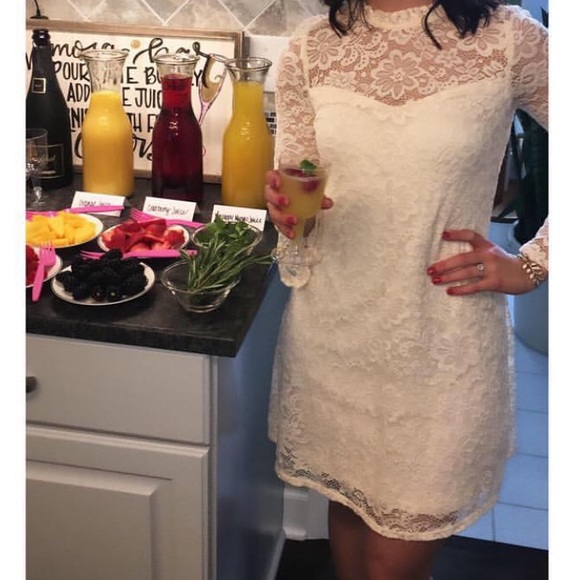 Free People Dresses & Skirts - A. Byer Bell Sleeve Lace Dress